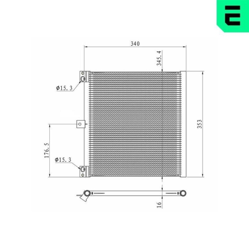 ERA Kondensator, Klimaanlage 667370