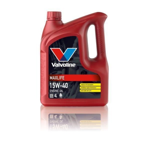 Motor&ouml;l Motoren&ouml;l VALVOLINE MAXLIFE (4L) 15W40 - 4 Liter Kanister ML15W40