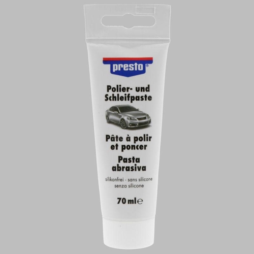 Polier und Schleifpaste Presto 70ml Politur Lackreiniger Autolack Polierpaste