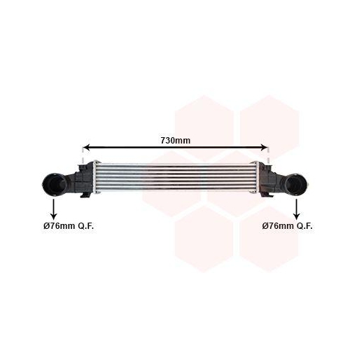 VAN WEZEL Ladeluftk&uuml;hler 30004354