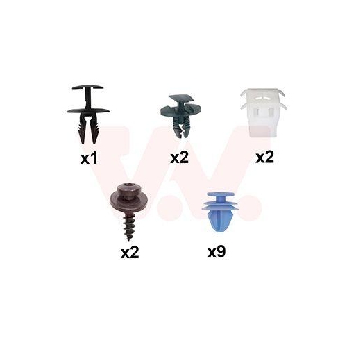 VAN WEZEL Montagesatz, Kotfl&uuml;gel 0967796