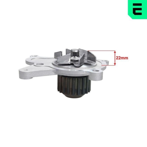 OPTIMAL Wasserpumpe, Motork&uuml;hlung AQ-2083