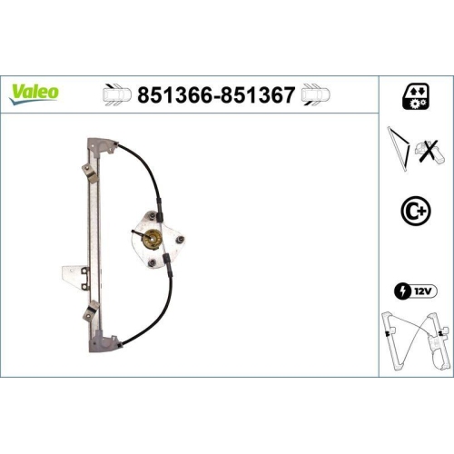 VALEO Fensterheber 851366