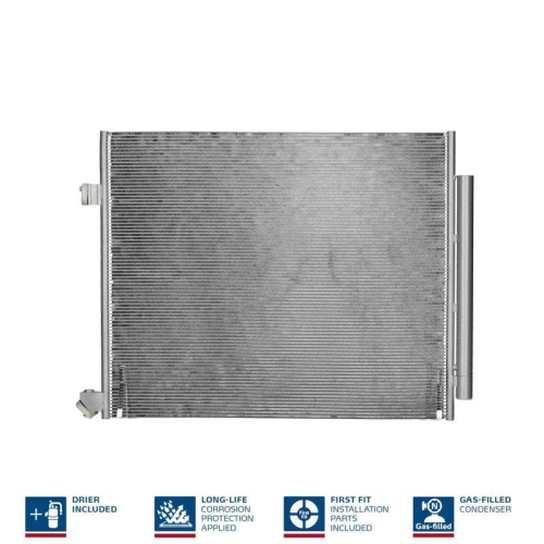 NISSENS Kondensator, Klimaanlage ** FIRST FIT ** 940852