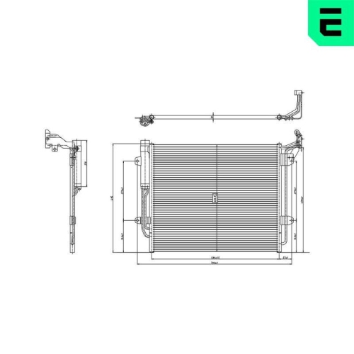 ERA Kondensator, Klimaanlage 667372