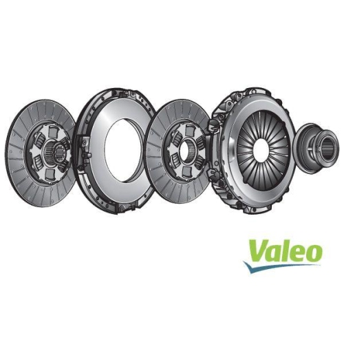 VALEO Kupplungssatz NEW KIT TWIN DISC 827273
