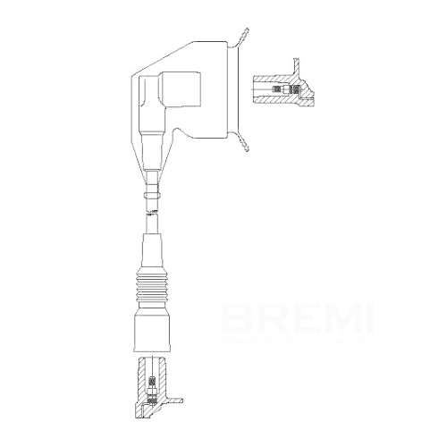 BREMI Zündleitung 131/75