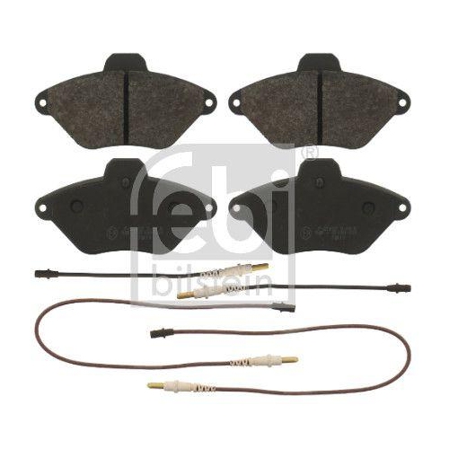 FEBI BILSTEIN Bremsbelagsatz, Scheibenbremse 16415