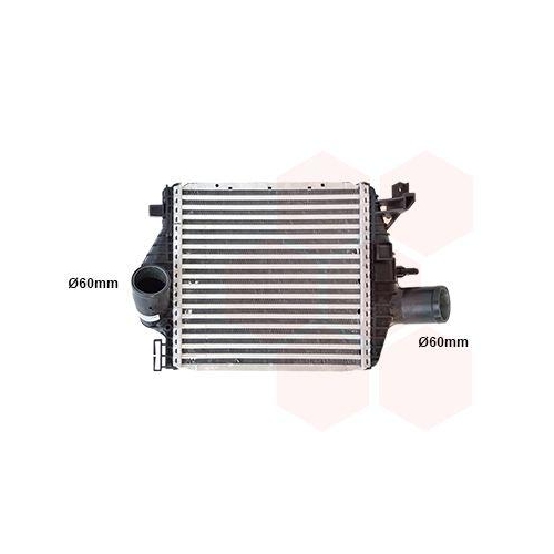 VAN WEZEL Ladeluftk&uuml;hler 30004357