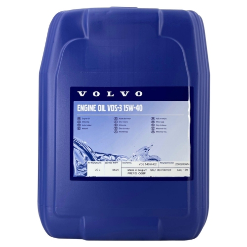 Original Volvo Motor&ouml;l Motoren&ouml;l VDS-3 15W-40 20 Liter