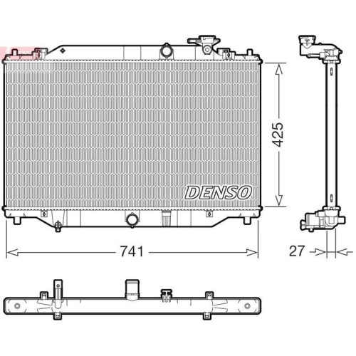 DENSO K&uuml;hler, Motork&uuml;hlung DRM44052