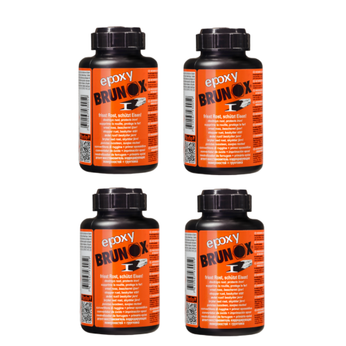 4 St&uuml;ck Rostumwandler Brunox Epoxy Roststop Rostsanierer Grundierung 250 ml