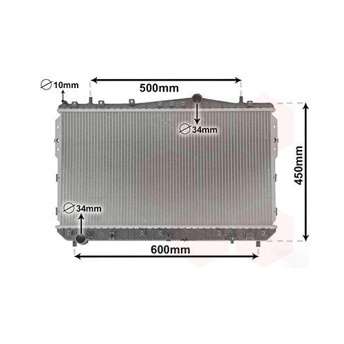 VAN WEZEL K&uuml;hler, Motork&uuml;hlung 81002073