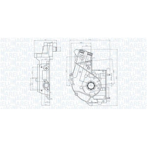 MAGNETI MARELLI Ölpumpe 351516000098