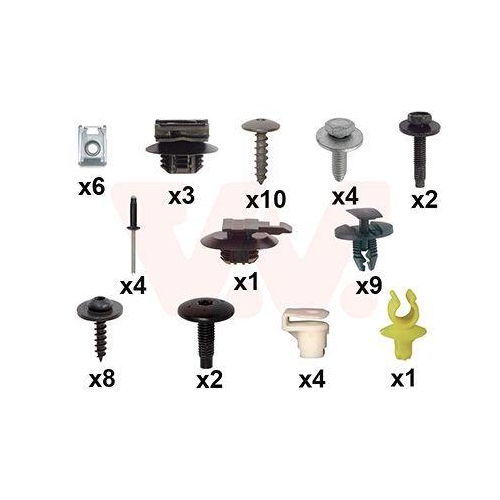 VAN WEZEL Montagesatz, Sto&szlig;f&auml;nger 0979794