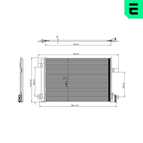 ERA Kondensator, Klimaanlage 667376