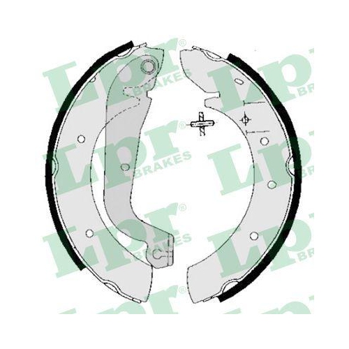 LPR Bremsbackensatz 05020