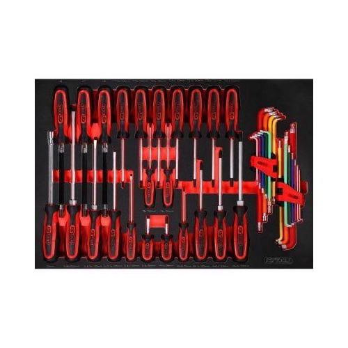 Schraubendreher-Satz in Schaumstoffeinlage, 41-tlg KS TOOLS 811.0041
