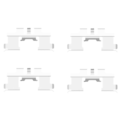 TEXTAR Zubeh&ouml;rsatz, Scheibenbremsbelag 82076700