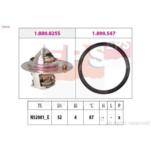 EPS Thermostat, K&uuml;hlmittel Made in Italy - OE Equivalent