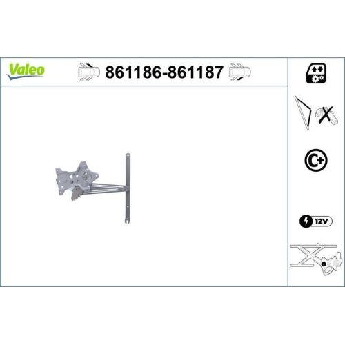 VALEO Fensterheber 861187