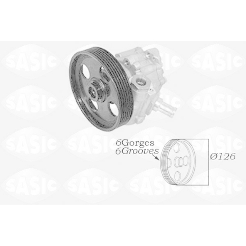 SASIC Hydraulikpumpe, Lenkung 7070058