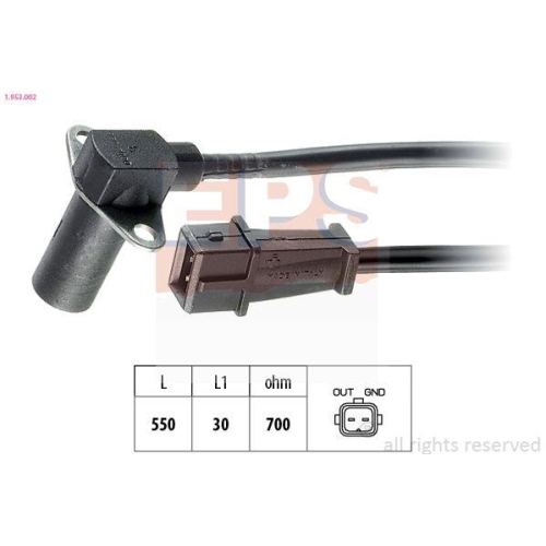 EPS Impulsgeber, Kurbelwelle Made in Italy - OE Equivalent 1.953.002