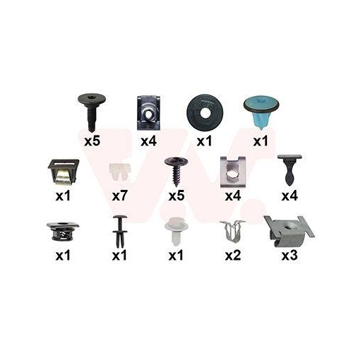 VAN WEZEL Montagesatz, Kotfl&uuml;gel 0982796