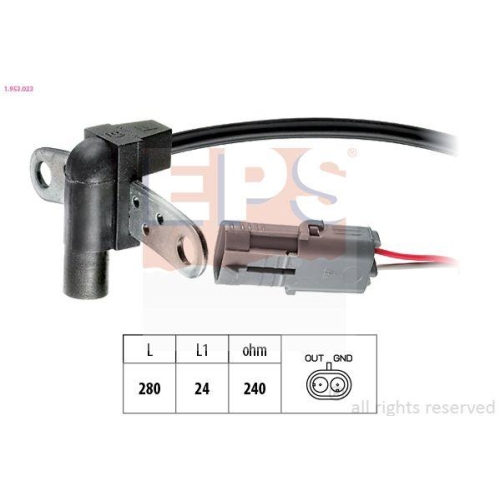 EPS Impulsgeber, Kurbelwelle Made in Italy - OE Equivalent 1.953.023