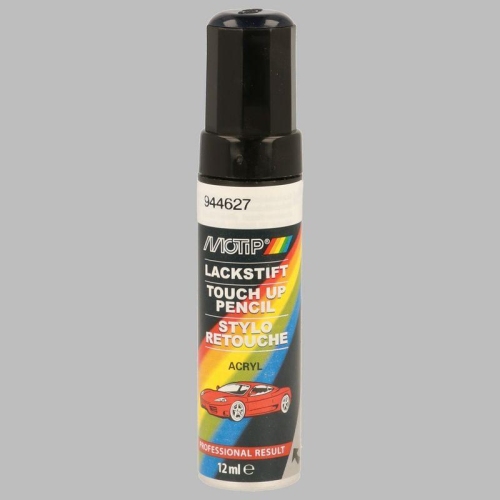 Lackstift Autolackreparatur Autofarbe Kompakt blau gl&auml;nzend 12 ml MOTIP 944627