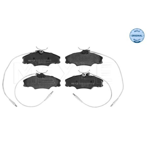MEYLE Bremsbelagsatz, Scheibenbremse MEYLE-ORIGINAL: True to OE. 025 217 2419/W