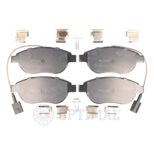 OPTIMAL Bremsbelagsatz, Scheibenbremse BP-12715