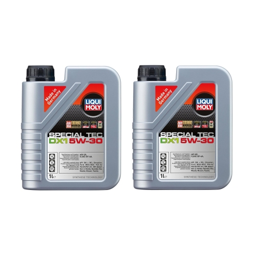 Liqui Moly Special Tec DX1 5W-30 2-Liter Kanister Motoröl, Art-Nr. 3765