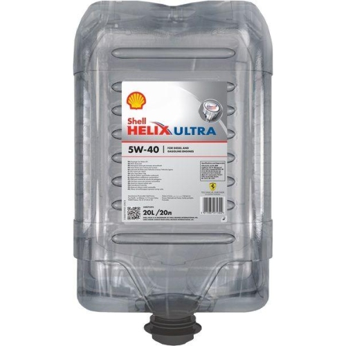Motoröl Motorenöl Shell Helix Ultra 5W-40 - 20 Liter Kanister 550073592