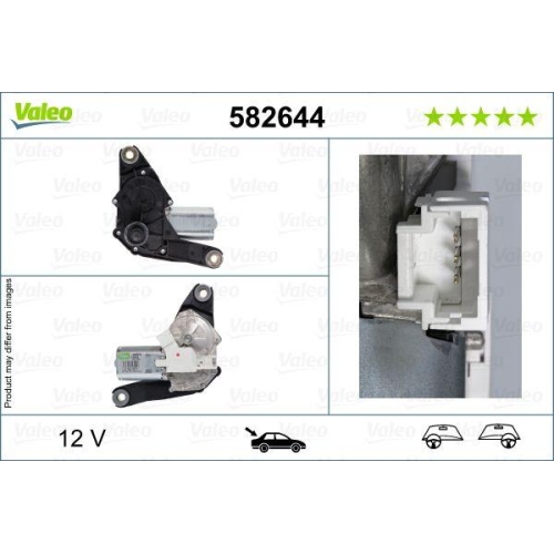 VALEO Wischermotor ORIGINAL TEIL 582644