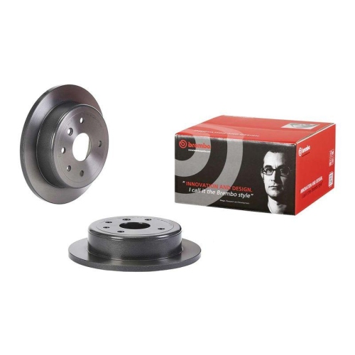 BREMBO Bremsscheibe PRIME LINE - UV Coated 08.E764.11