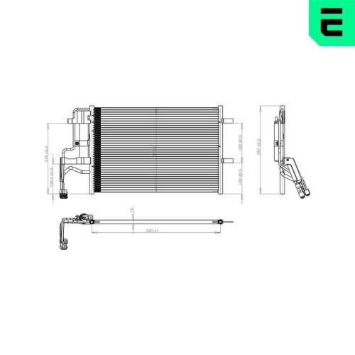 ERA Kondensator, Klimaanlage 667380