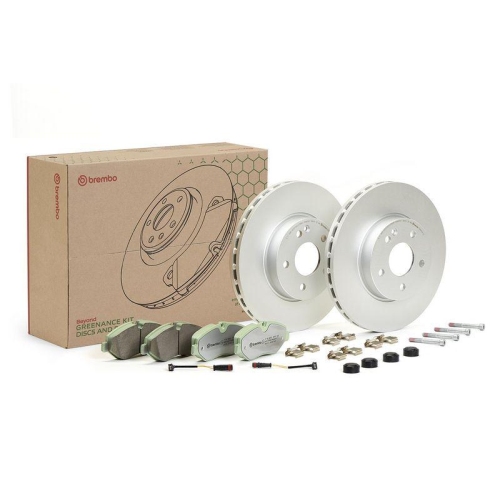 BREMBO Bremsensatz, Scheibenbremse BEYOND LINE - Greenance KT 10 029