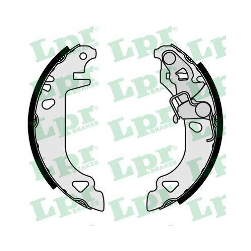 LPR Bremsbackensatz 07070