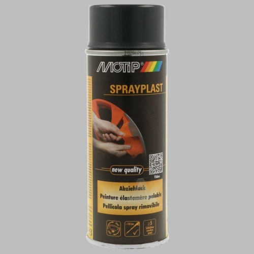 Sprayplast Abziehlack carbon seidengl&auml;nzend 400 ml MOTIP 396540