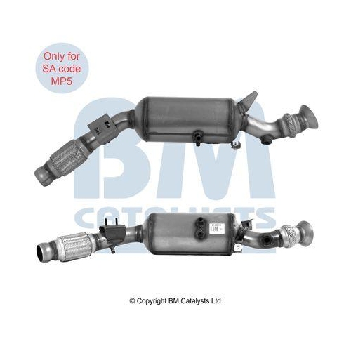 BM Catalysts Ru&szlig;-/Partikelfilter, Abgasanlage Approved BM11461H