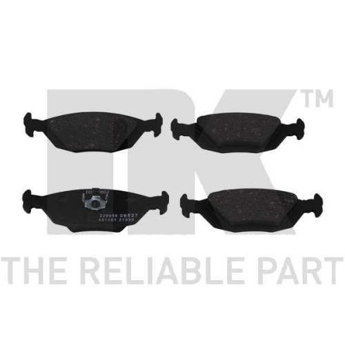 NK Bremsbelagsatz, Scheibenbremse 229959