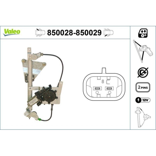 VALEO Fensterheber 850028