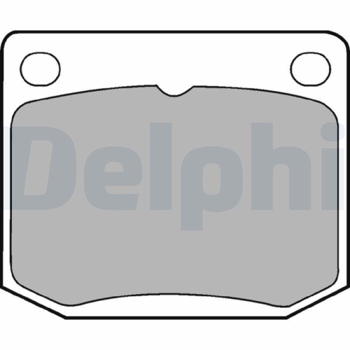 DELPHI Bremsbelagsatz, Scheibenbremse