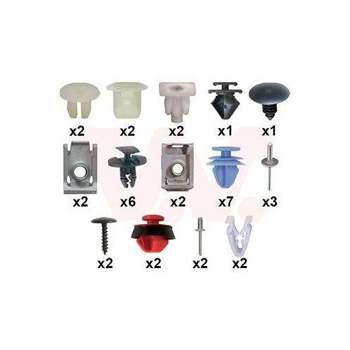 VAN WEZEL Montagesatz, Kotfl&uuml;gel 0984796