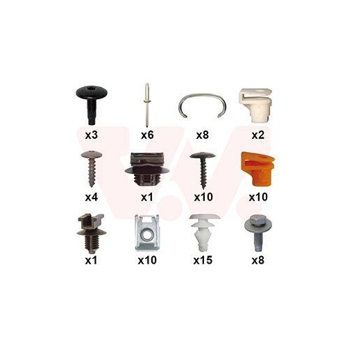 VAN WEZEL Montagesatz, Sto&szlig;f&auml;nger 0991794