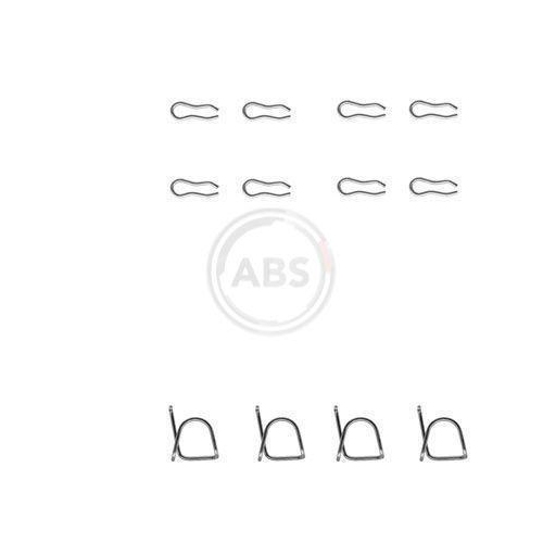 A.B.S. Zubeh&ouml;rsatz, Scheibenbremsbelag 0939Q