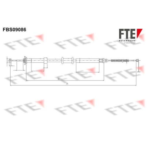 FTE Seilzug, Feststellbremse 9250304