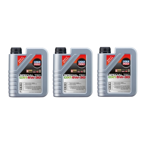 Liqui Moly Special Tec DX1 5W-30 3-Liter Kanister Motoröl, Art-Nr. 3765