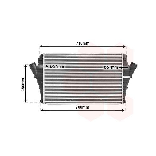 VAN WEZEL Ladeluftk&uuml;hler 37004361